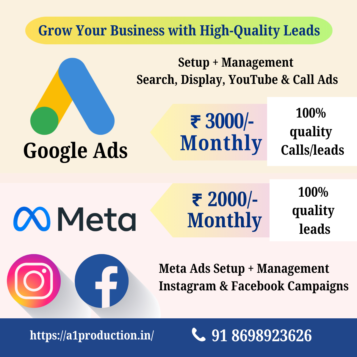Google Ads Meta Ads Lead Generation